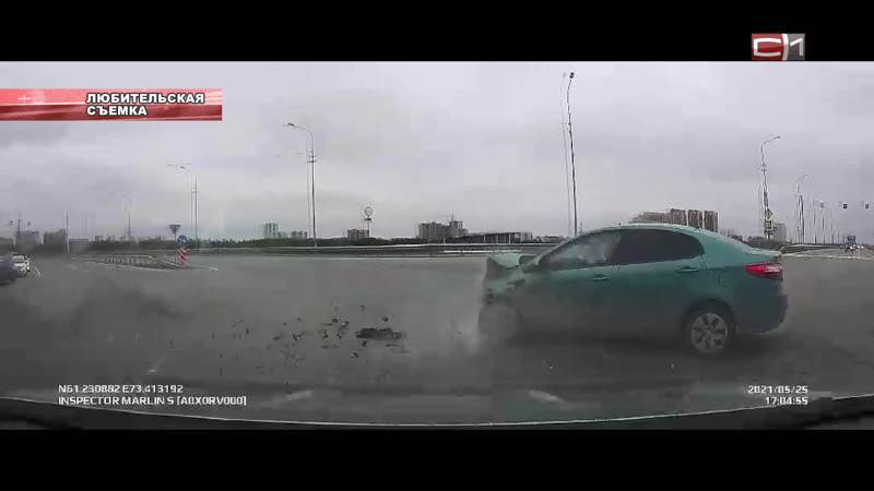 Страшное ДТП на Югорском тракте в Сургуте: появилось видео с места происшествия