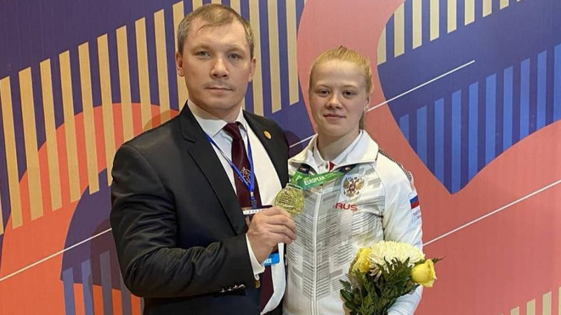 Сургутянка стала победительницей Первенства Европы по гиревому спорту