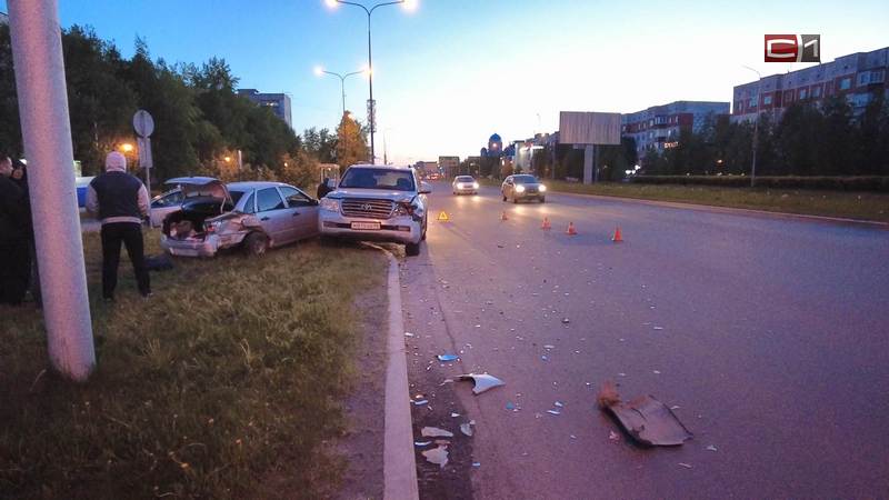За несколько дней на дорогах Сургута в ДТП пострадало 6 человек