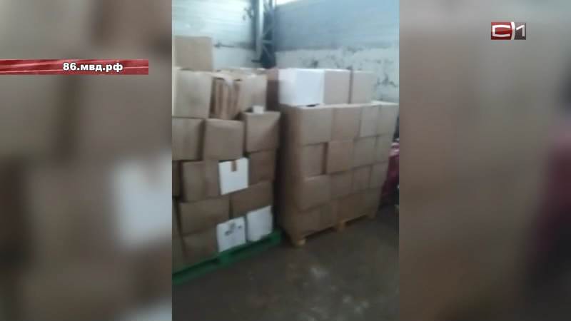 Полицейские Сургута изъяли 5 тонн контрафактной алкогольной продукции