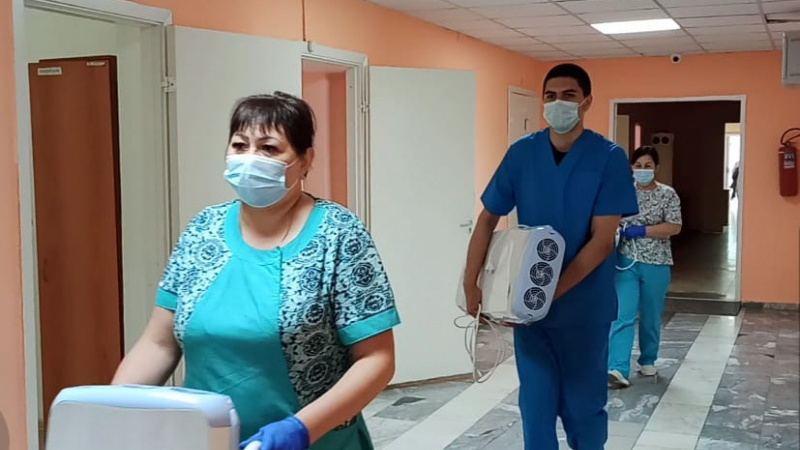 «Болеют все»: в Нягани развернули новые койки для пациентов с COVID