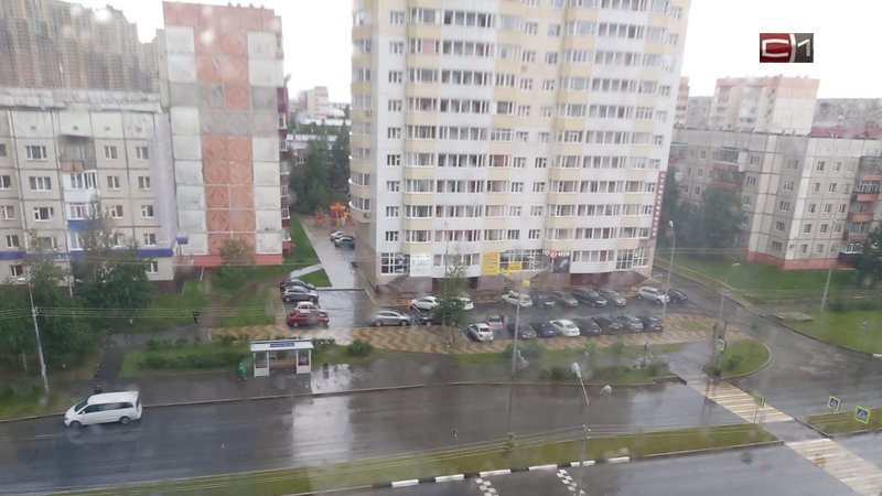 Непогода в Югре: синоптики прогнозируют ливень с грозой до вечера