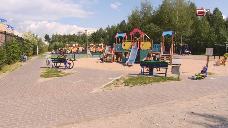 Новые детские площадки появятся в парке «За Саймой» в Сургуте
