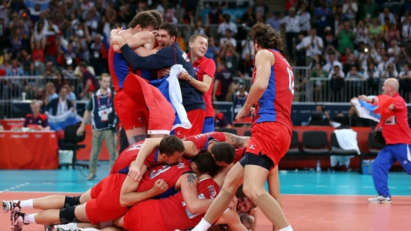 Югорские волейболисты третий раз подряд победили на олимпийских играх