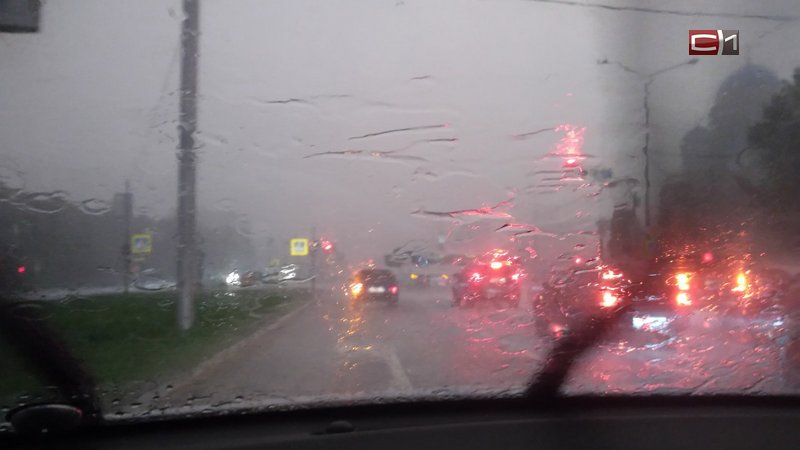 В югорском МЧС предупредили о сильных дождях с грозами