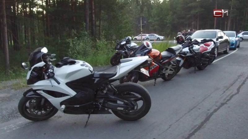 Сургутские мотоциклисты стали чаще попадать в аварии