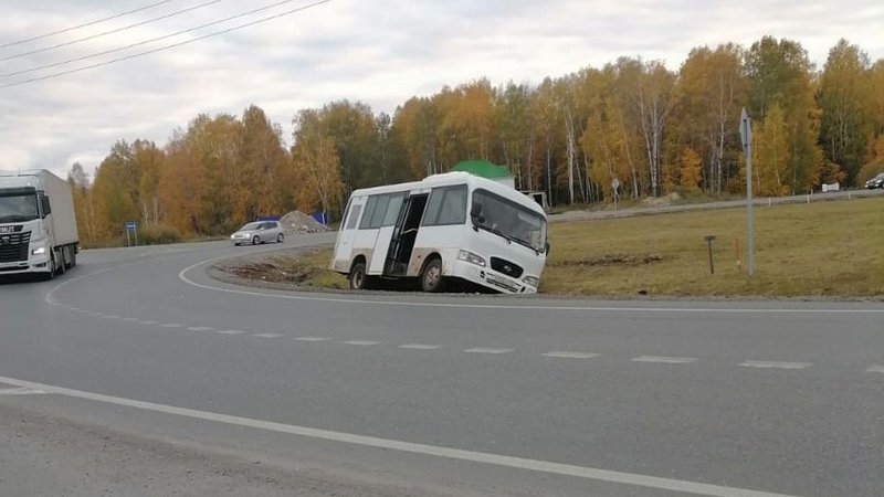 В Тюменской области поймали водителя автобуса, севшего за руль пьяным