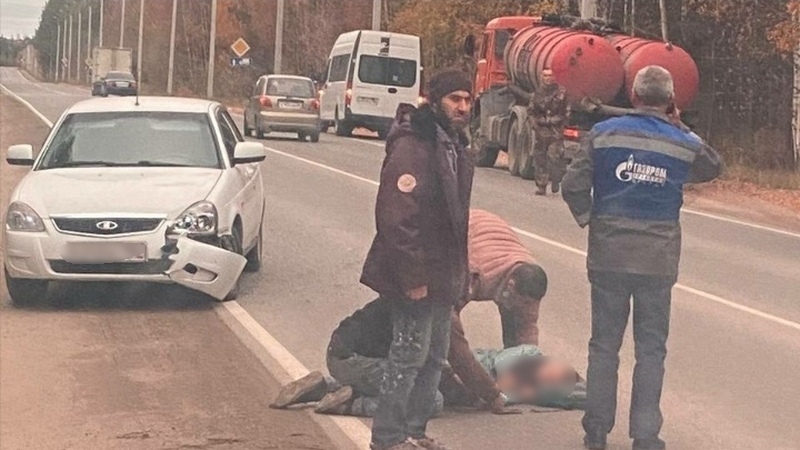 В Югорске сбили ребенка у автобусной остановки