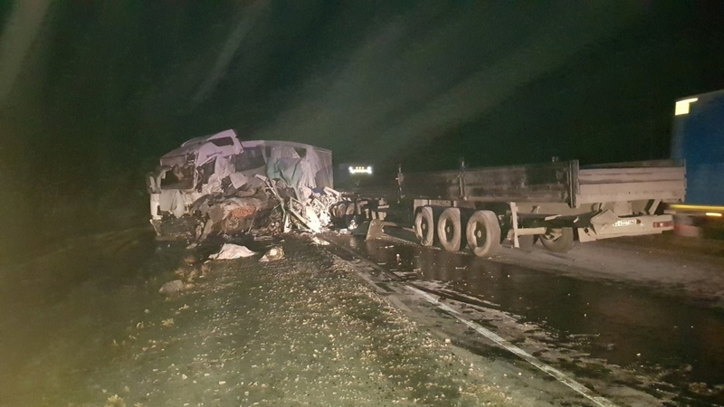 Авария на трассе Тюмень — Ханты-Мансийск унесла жизни двух человек