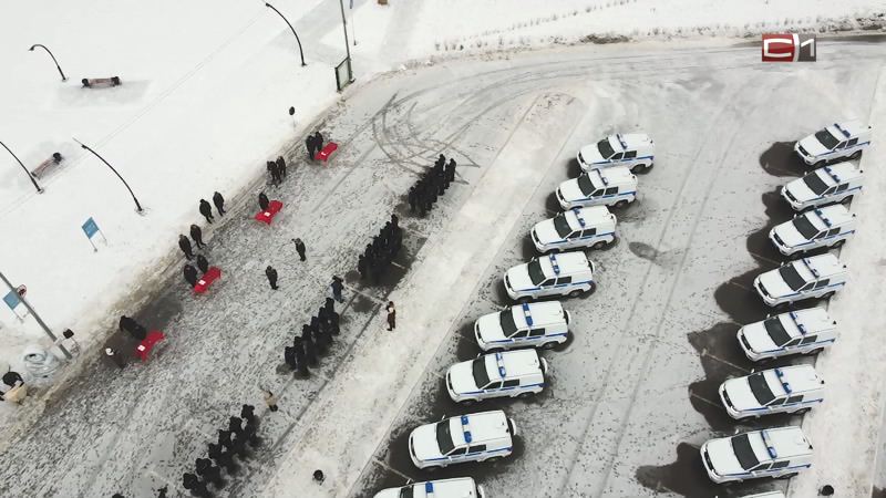 Накануне Дня полиции стражи порядка в Югре получили новые служебные авто