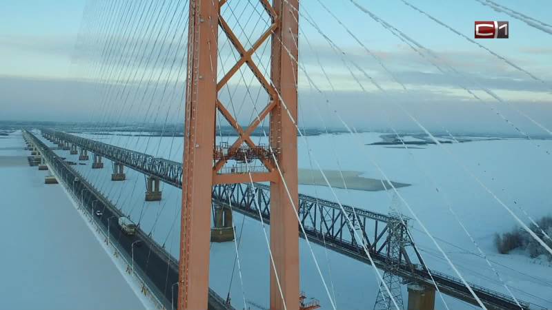Власти Югры планируют взять кредит на строительство второго моста через Обь