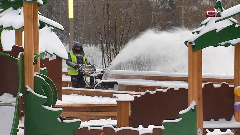 Куда обращаться, если на детской или спортивной площадке у дома не чистят снег