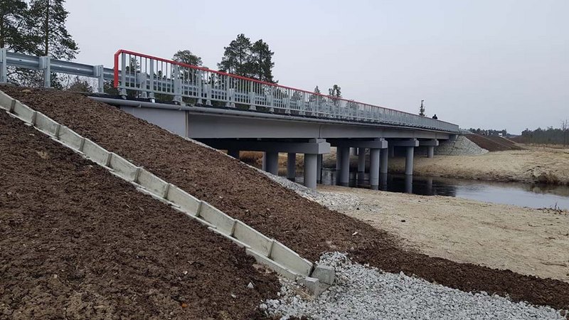 Два мостовых перехода возле крупного города отремонтировали в Югре