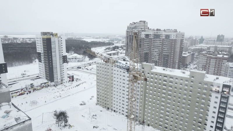 Больше 200 тысяч квадратных метров жилья планируется сдать в Сургуте в 2022 году