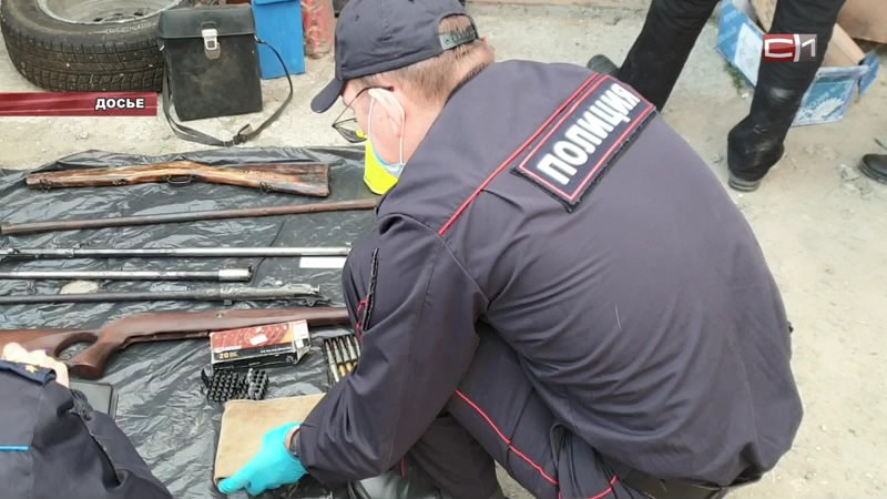Полиция Югры за одни сутки изъяла 11 единиц оружия у горожан