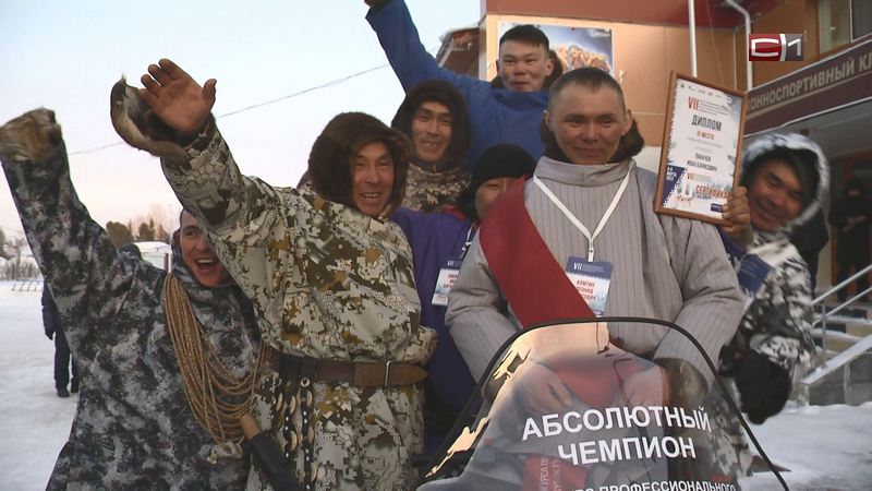 Победителями гонок на оленьих упряжках стали жители Сургутского района