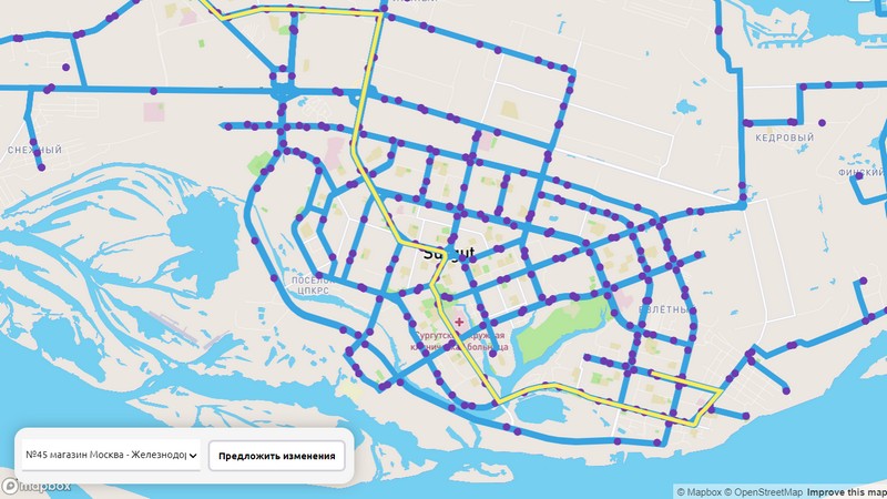 В Сургуте презентовали новую маршрутную сеть общественного транспорта
