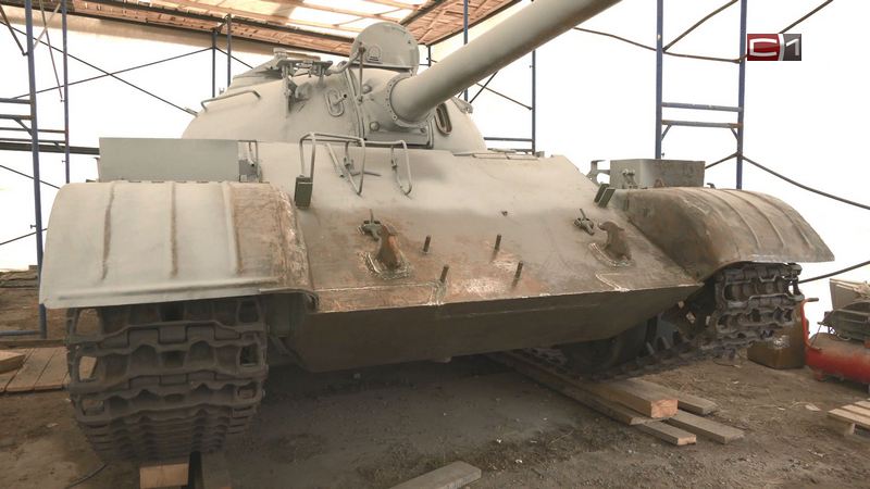 Отреставрированный Т-55 установят в Сургуте 8 мая