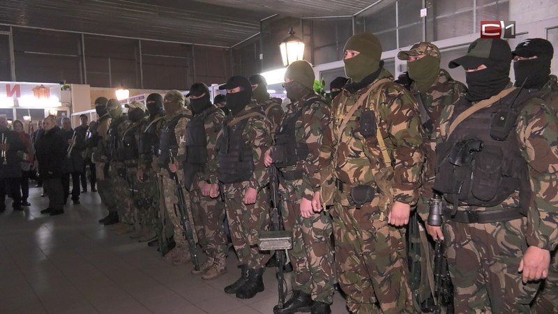 Сургутские бойцы ОМОН, участвовавшие в спецоперации, вернулись домой