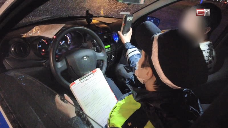 Операция «Допинг-контроль»: в Сургуте водителей проверяли на состояние опьянения