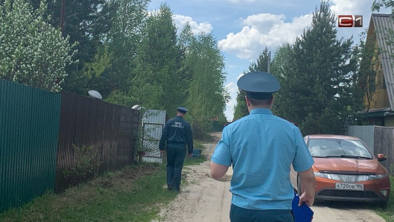 В Сургуте с помощью дрона ищут дачников - нарушителей пожарной безопасности
