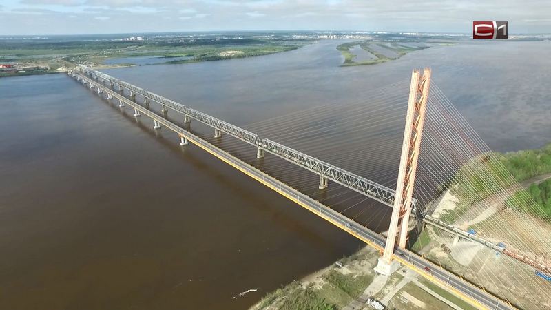 Мост через Обь возле Сургута будут перекрывать по ночам в течение недели