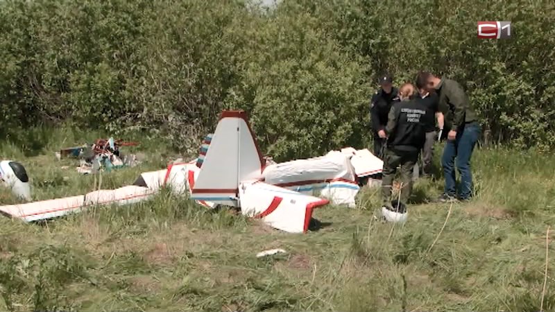 Частный одноместный самолет потерпел крушение на юге Тюменской области