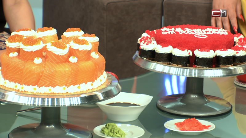 И гостей удивить, и порадовать именинника: суши-торты завоевывают новых поклонников