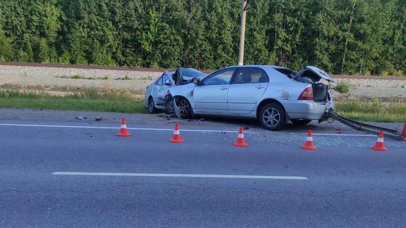 Водитель «Датсун» погиб в аварии на трассе в Нефтеюганском районе