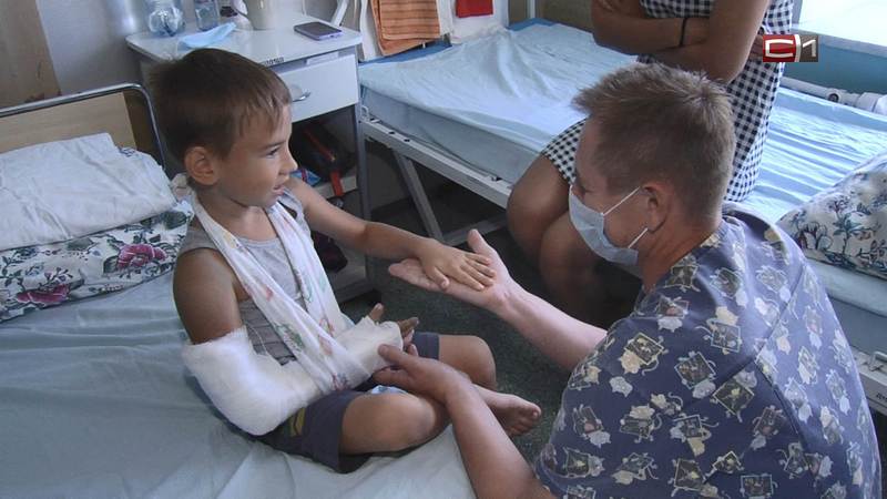 Как врачи сургутского травмцентра лечат маленьких пациентов