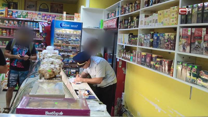 Продуктовый магазин в Сургуте уличили в незаконной торговле алкоголем 