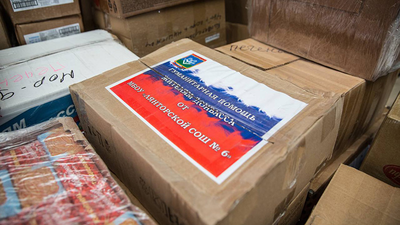 60 тонн гуманитарной помощи отправит Югра жителям ДНР и ЛНР