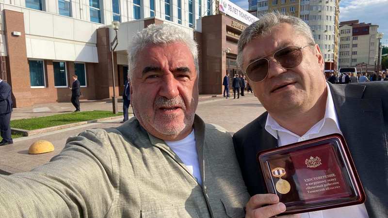 Сергей Козлов получил звание почетного работника культуры Тюменской области
