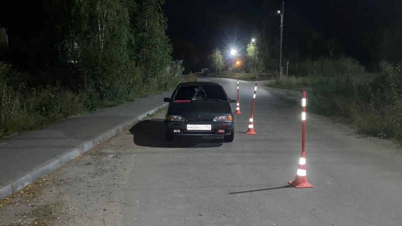 В Тюменской области подросток за рулем «Лады» сбил пешехода