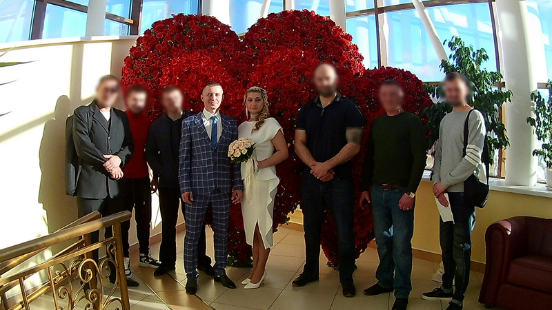 Их свели принудительные работы: первая свадьба в исправительном центре Сургута