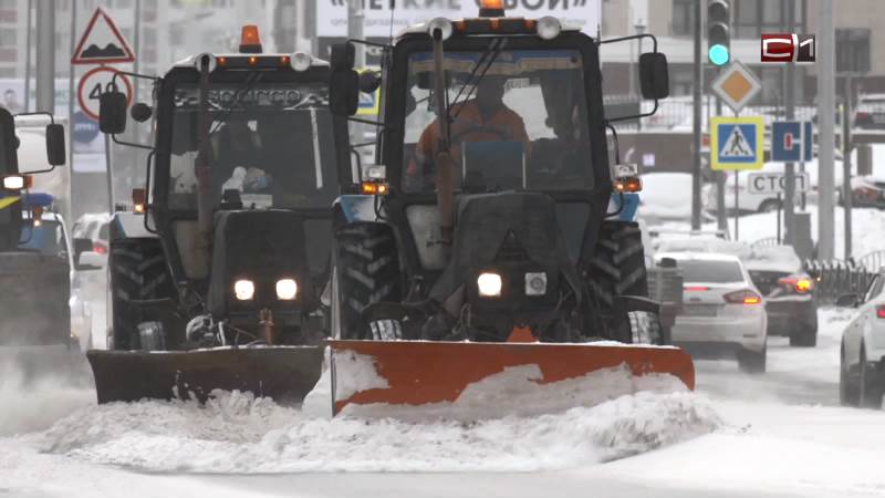 Где в городе работает снегоуборочная техника, сургутяне смогут узнать онлайн