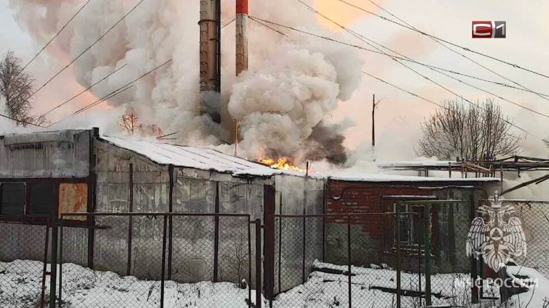 Возгорание котельной в Югорске: подачу тепла в дома восстановили