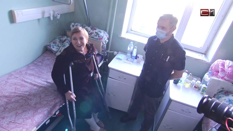 Каждый шаг отдавался болью: врачи Сургута спасли от инвалидности жительницу ДНР