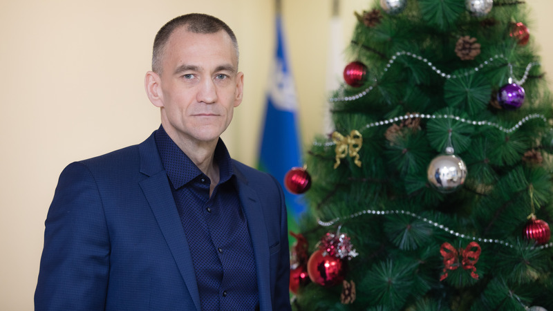 Жителей Сургутского района с наступающим Новым годом поздравил Андрей Трубецкой