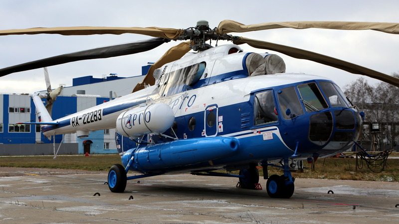 В небе над Югрой будет летать новый вертолет Ми-8МТВ-1 от Ростеха