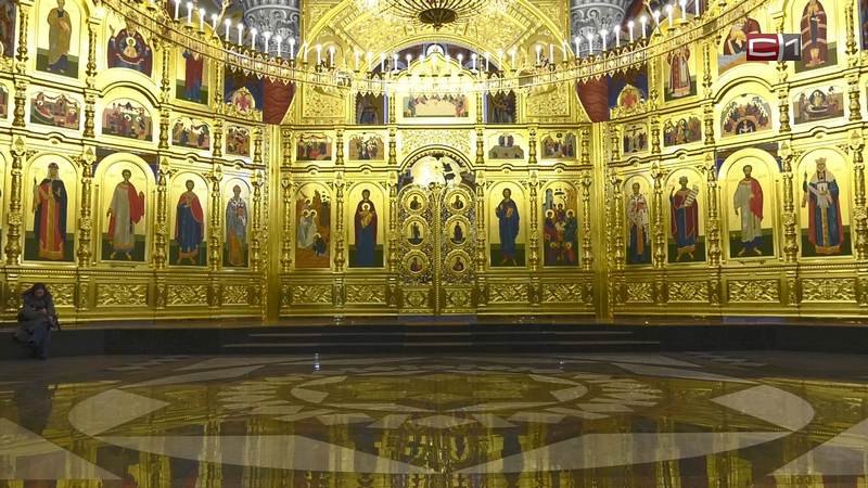 Первая литургия в новом Свято-Троицком соборе Сургута запланирована на март