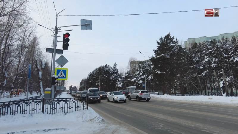 На части перекрестков Сургута изменился режим работы светофоров