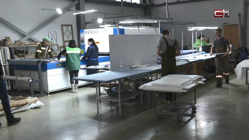 Новый цех по производству модульной мебели открыли в Тюмени