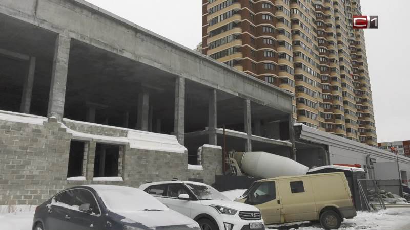 Паркинг в сургутском ЖК «Возрождение» обещают достроить до конца года