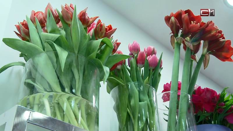 Флористы Сургута поделились советами по выбору цветов к 8 Марта