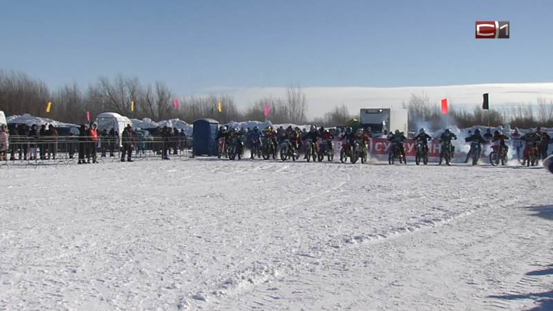 Масштабные соревнования по мотокроссу состоялись в Сургуте