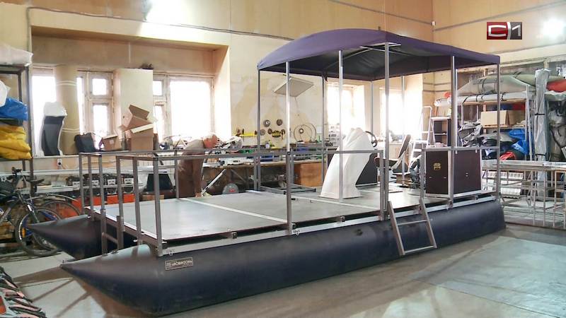 Производство лодок и катамаранов наладила мастерская в Тюменской области