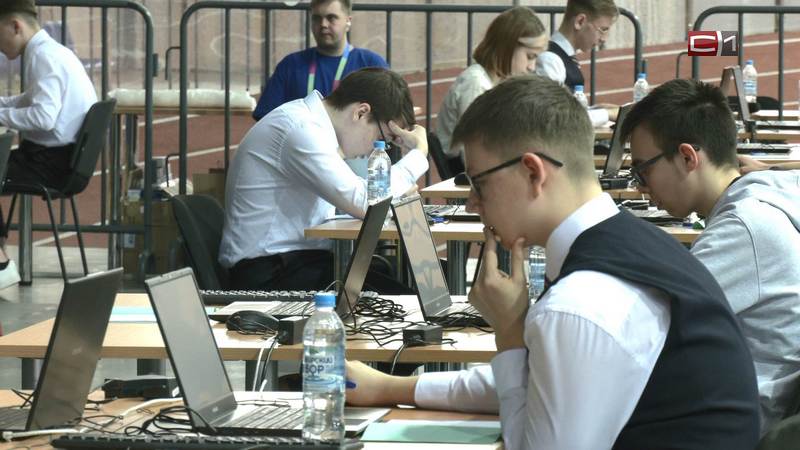 В Тюмени провели Всероссийскую школьную олимпиаду по информатике