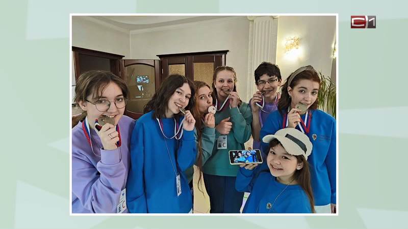 СКОРО: коллектив из Сургута взял награду на Дельфиских играх