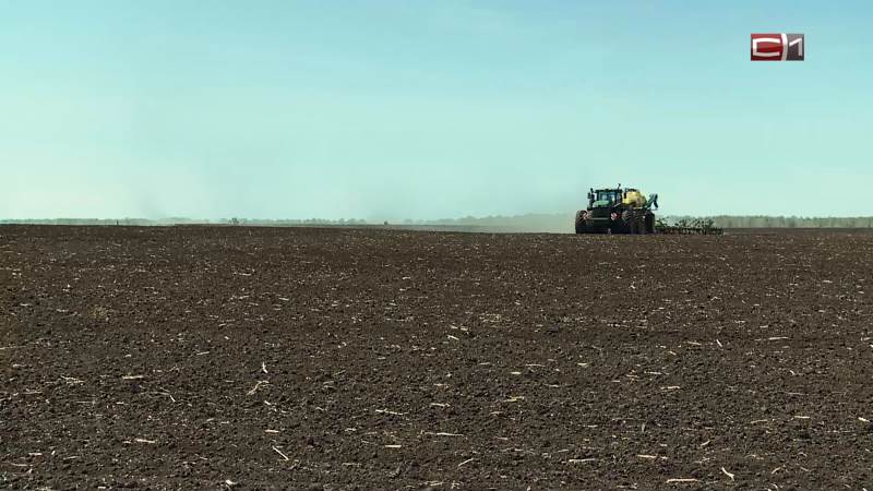 Сельхозпредприятия Тюменской области вовсю засеивают поля